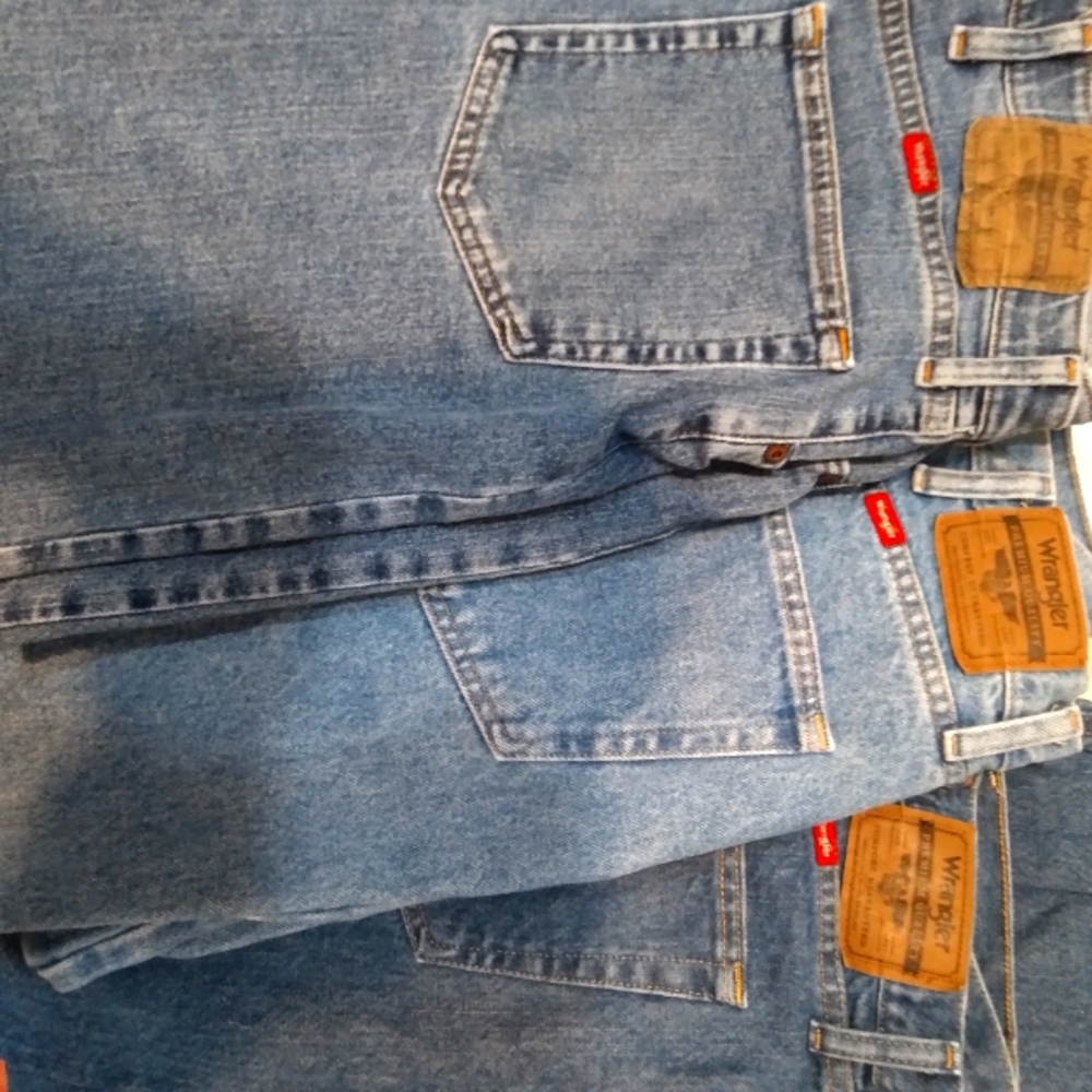 3 Pairs Wrangler Mens Jeans 36×29